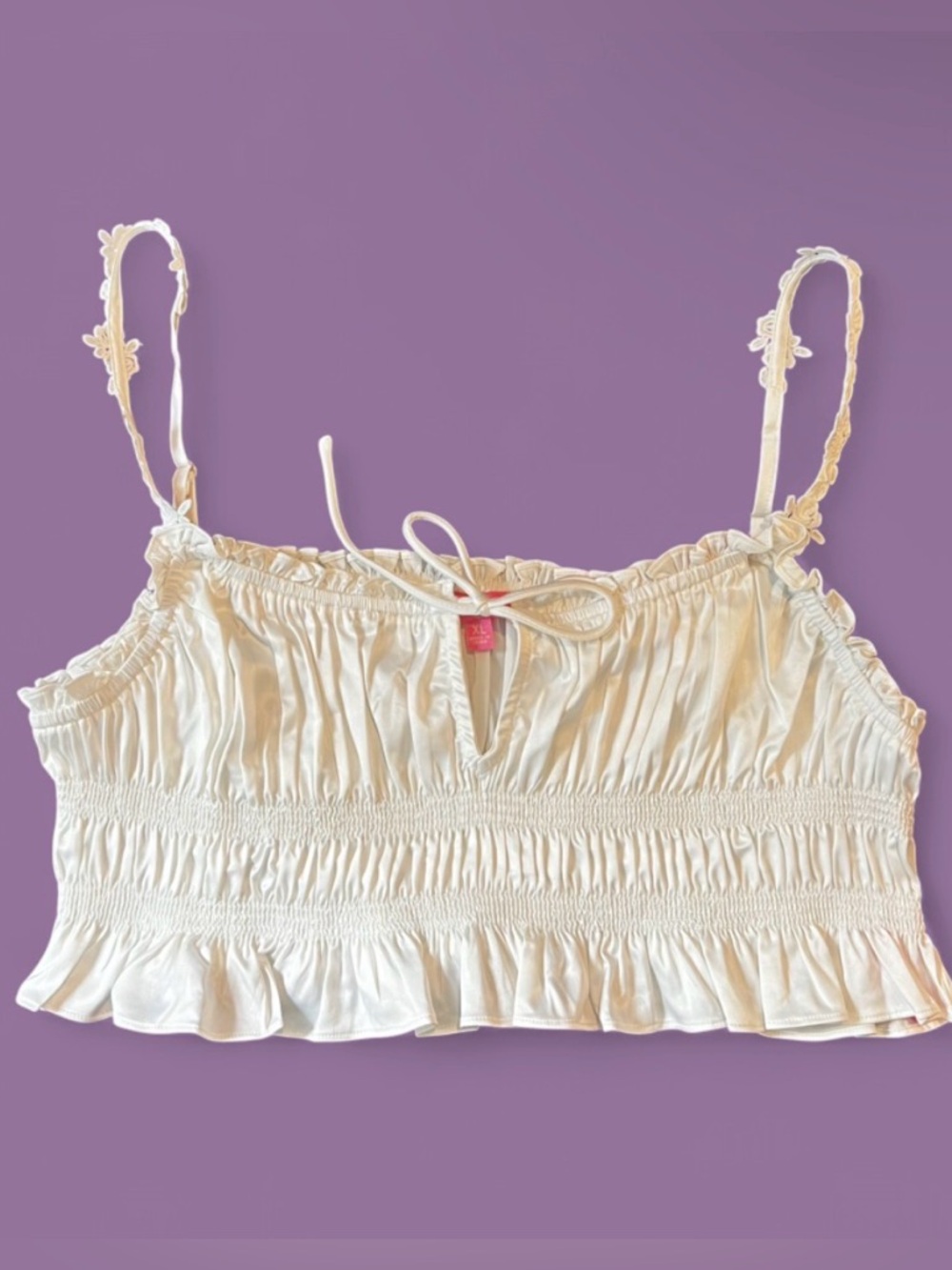 Sugar Thrillz x Dolls Kill - SIMPLE JOYS CROPPED TANK TOP